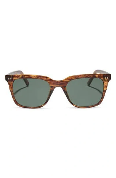 Diff 53mm Bobby Square Sunglasses In Brown