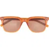 Diff 53mm Bobby Square Sunglasses In Brown