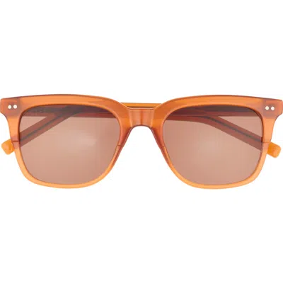 Diff 53mm Bobby Square Sunglasses In Brown
