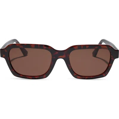 Diff 53mm Chloe Square Sunglasses In Brown