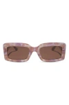 Diff 53mm Rectangle Sunglasses