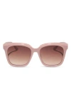 Diff 54mm Blythe Cat Eye Sunglasses