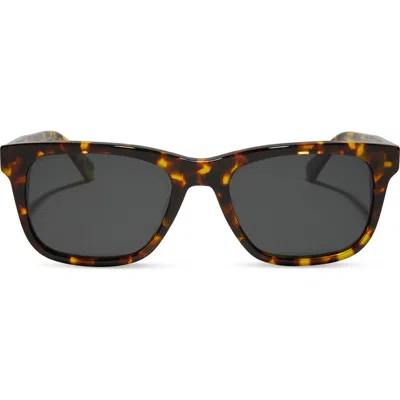 Diff 54mm Rectangle Frame Sunglasses