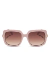 Diff 54mm Square Sunglasses