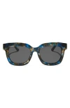 Diff 56mm Makay Square Sunglasses In Glacial Tortoise