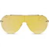 Diff Imani 139mm Gradient Shield Sunglasses