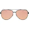 Diff 63mm Scarlett Sunglasses In Black