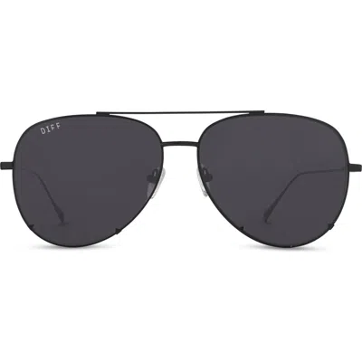 Diff 63mm Scarlett Sunglasses In Black