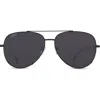 Diff 63mm Scarlett Sunglasses In Black/grey Lens