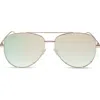 Diff 63mm Scarlett Sunglasses In Gray