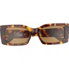 Diff Alessandra 52mm Polarized Cat Eye Sunglasses In Brown