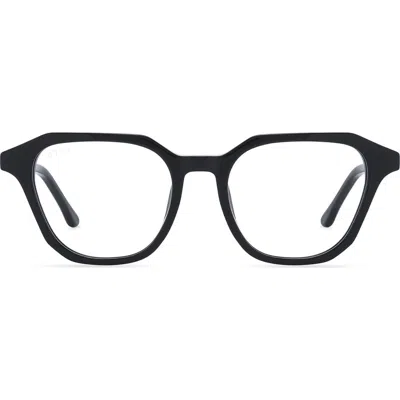 Diff Allen 51mm Square Blue Light Blocking Glasses In Multi