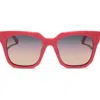Diff Ariana 54mm Gradient Square Sunglasses