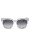 Diff Ariana 54mm Gradient Square Sunglasses