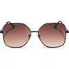 Diff Beatrice 59mm Square Sunglasses