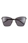 Diff Becky 57mm Cat Eye Sunglasses In Multi