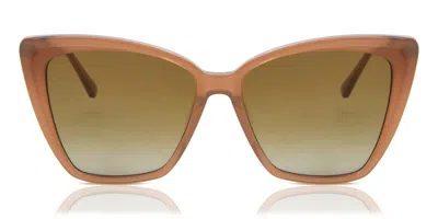 Diff Becky Ii Polarized De01-0030-xmbgp Men's Sunglasses Brown Size 56