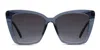 Diff Becky Iv Blue,clear In Blue,clear