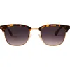 Diff Biarritz 62mm Browline Sunglasses In Brown