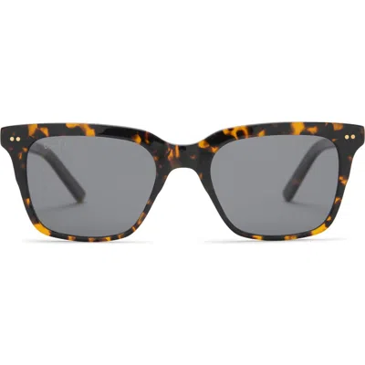Diff Billie 52mm Polarized Square Sunglasses