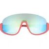 Diff Blazer 135mm Shield Sunglasses In Blue