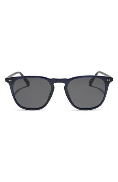Diff Brody Xl 51mm Square Sunglasses In Blue