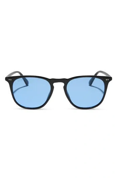 Diff Brody Xl 51mm Square Sunglasses In Brown