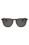 Diff Brody Xl 51mm Square Sunglasses In Dark Tortoise