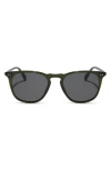 Diff Brody Xl 51mm Square Sunglasses In Green