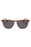 Diff Brody Xl 51mm Square Sunglasses In Orange