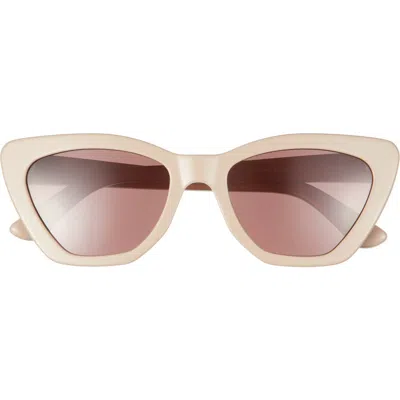 Diff Camila 55mm Cat Eye Sunglasses In Brown