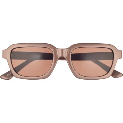 Diff Chloe 53mm Rectangular Sunglasses