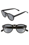 Diff Cody 50mm Polarized Round Sunglasses