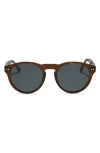 Diff Cody Polarized Round Sunglasses