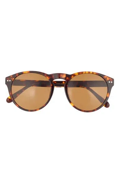 Diff Cody Xl Polarized 53mm Round Sunglasses