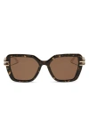 Diff Dasha 50mm Square Sunglasses In Multi