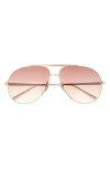 Diff Denver 61mm Aviator Sunglasses