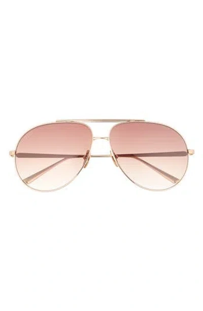 Diff Denver 61mm Aviator Sunglasses