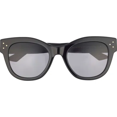Diff Eva 53mm Cat Eye Sunglasses In Gray