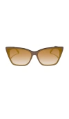 Diff Eyewear Alina Sunglasses In Brown