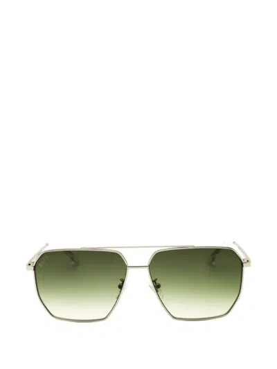 Diff Eyewear Berkely Geometric-frame Sunglasses In Gold