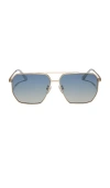 Diff Eyewear Berkely Sunglasses In Gold