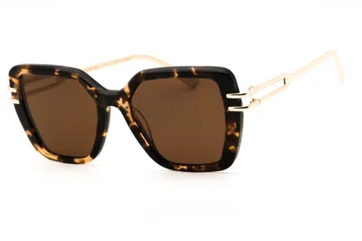 Diff Eyewear Dasha De01-0870 Espresso Tortoise Gold/brown Polarized In Multi