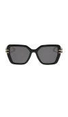 Diff Eyewear Dasha Sunglasses In Black