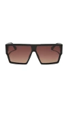 Diff Eyewear Electra Sunglasses In Black