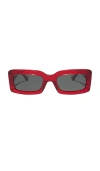 Diff Eyewear Indy Sunglasses In Red