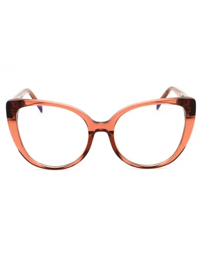 Diff Eyewear Premium Cat-eye Eyeglasses For Women In Orange