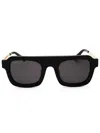 Diff Eyewear Sdfalde Mini Rectangular Sunglasses For Women In Black