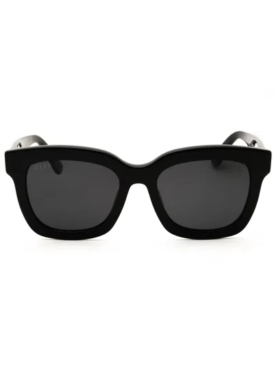 Diff Eyewear Sdfcrsn Sunglasses In Blap - Black Grey