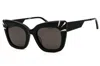 Diff Eyewear Sdfpnth 9p7x Black Grey/smoke In Black